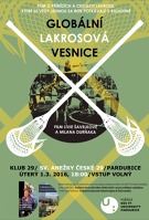 Projekce filmu Globální lakrosová vesnice v Pardubicích